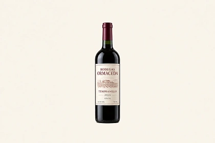 Bodegas Ormaceda Tempranillo 2016